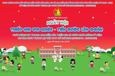 VIDEO NGÀY HỘI “THIẾU NHI VUI KHỎE – TIẾN BƯỚC LÊN ĐOÀN”