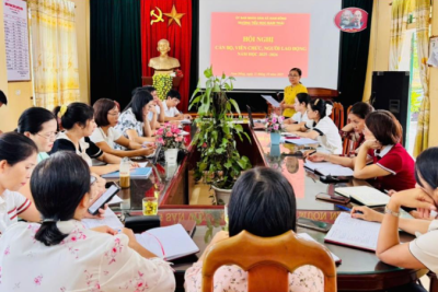 HỘI NGHỊ VIÊN CHỨC, NGƯỜI LAO ĐỘNG – NĂM HỌC 2025 – 2026